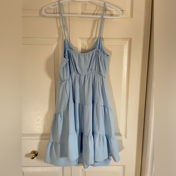 URBAN PLANET BLUE FLOWY DRESS, never worn!! - Picture 2 of 6